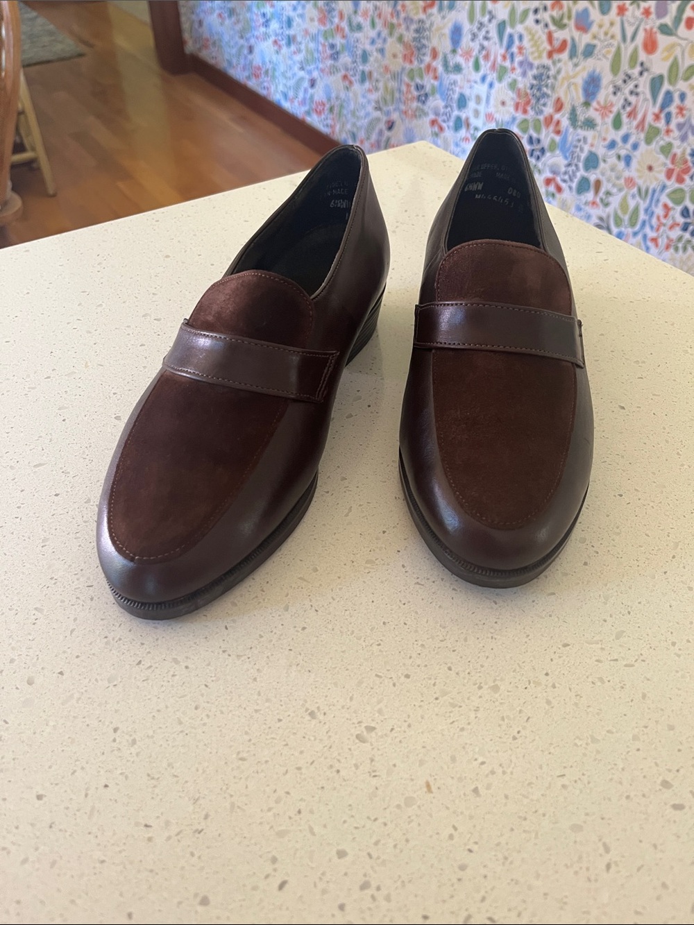 Munro Women's Brown Leather & Suede Loafers